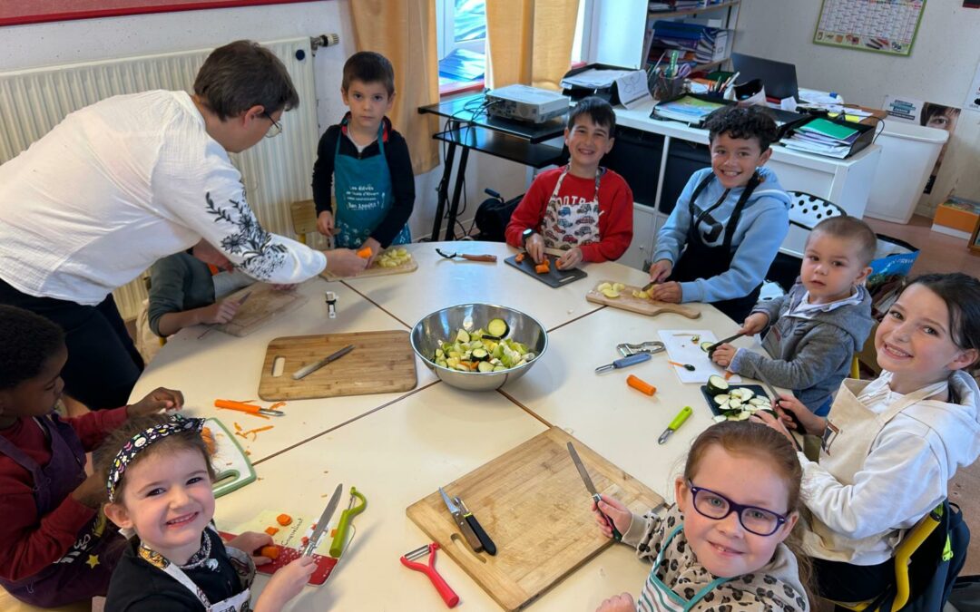 Le foodtruck est à l’école