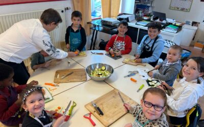 Le foodtruck est à l’école